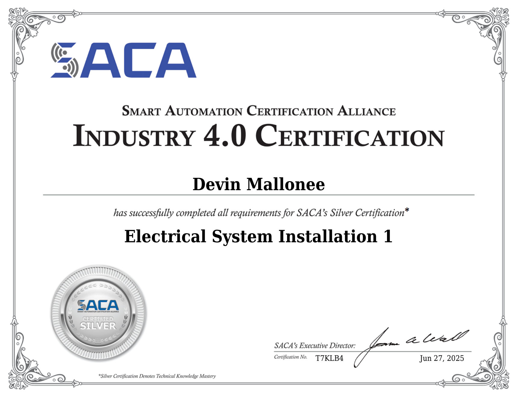 Electrical System Installation 1